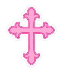 Pink Cross Tile