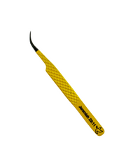 Curved Yellow Isolation Tweezer - Jeremiah 29:11