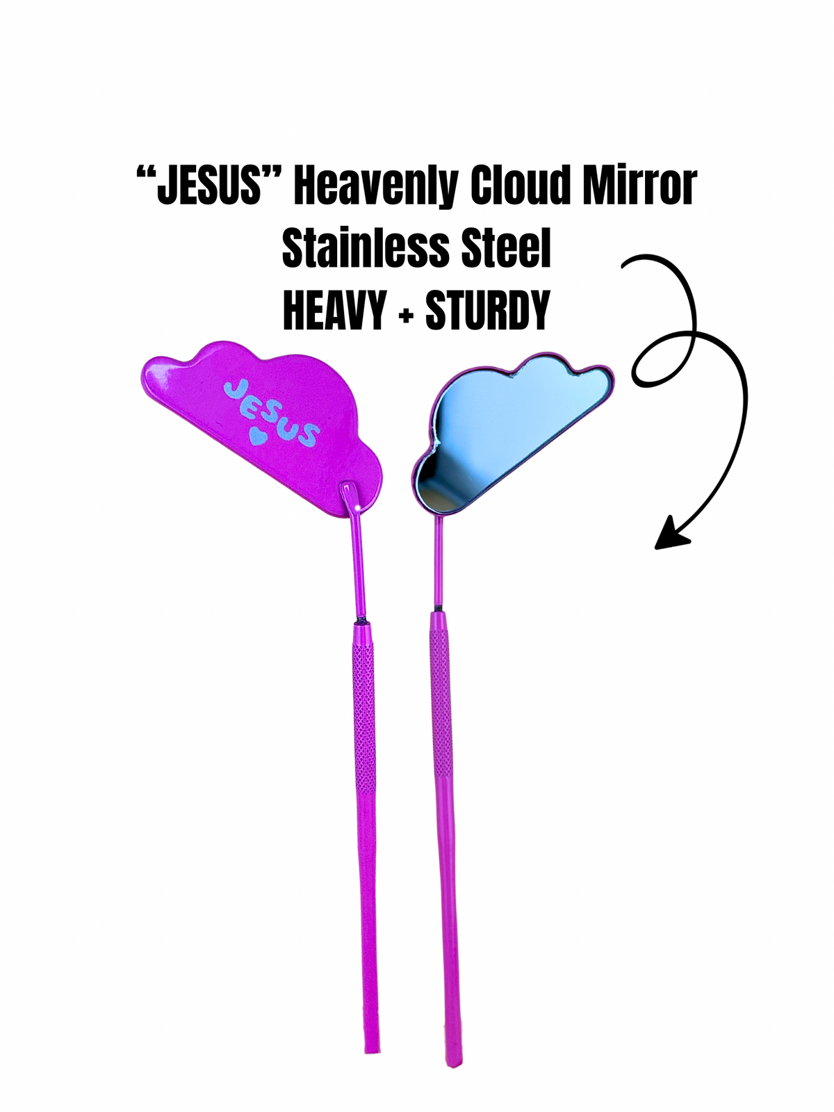 “Jesus” Under Eye Mirror